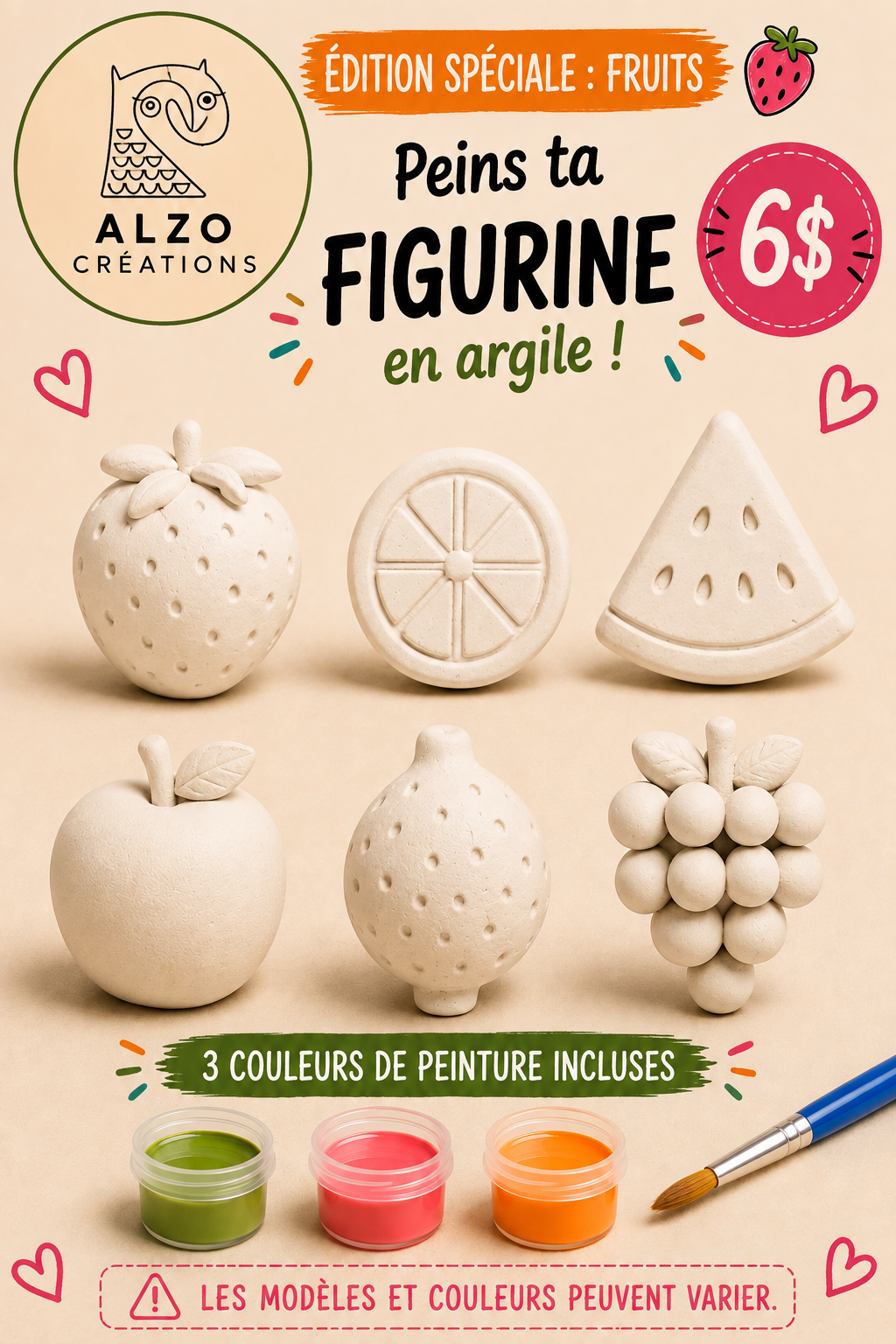 Kits en argile