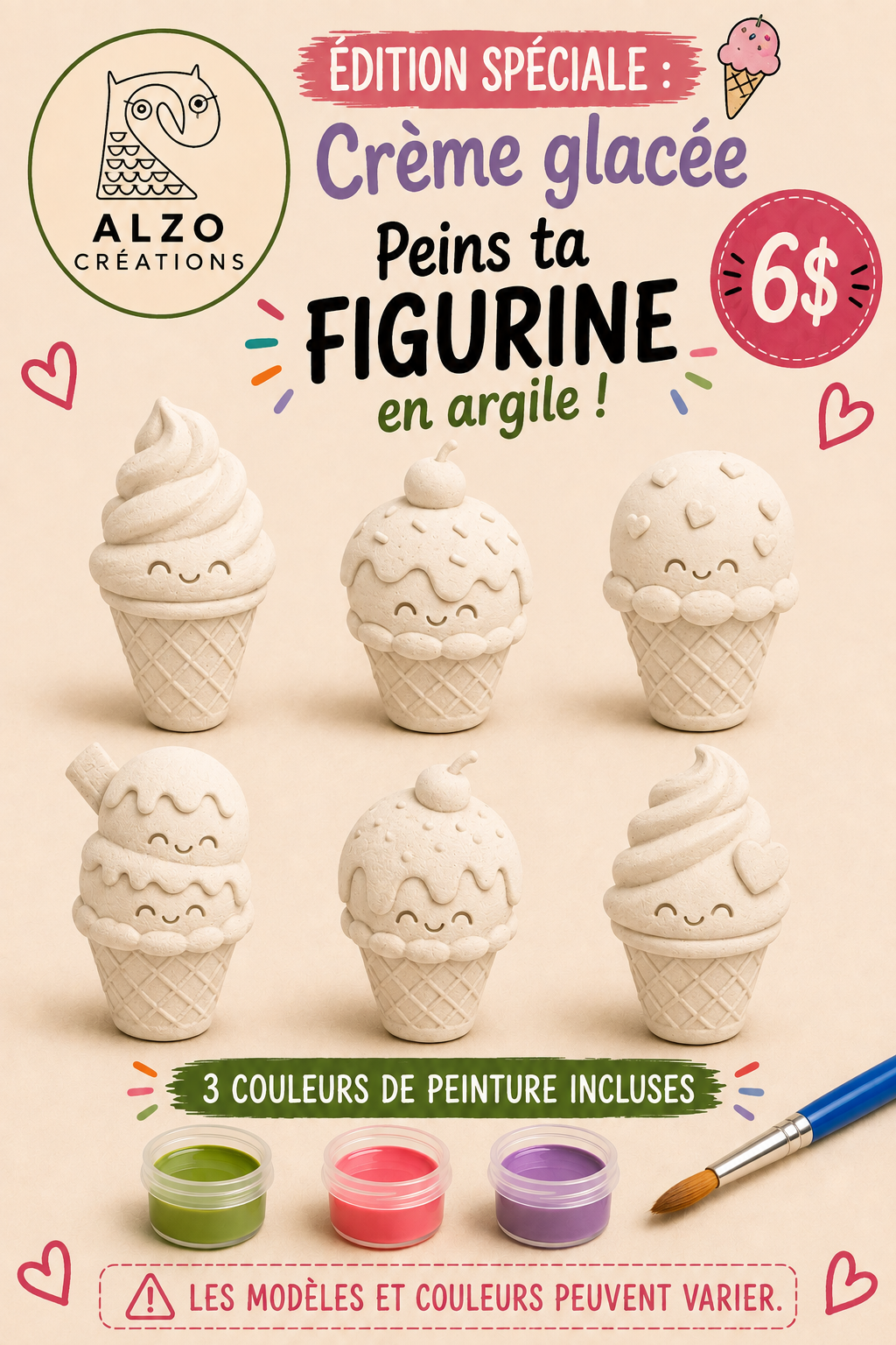 Kits en argile