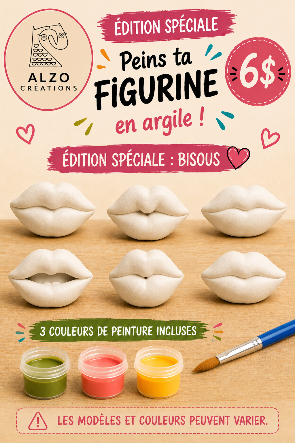 Kits en argile