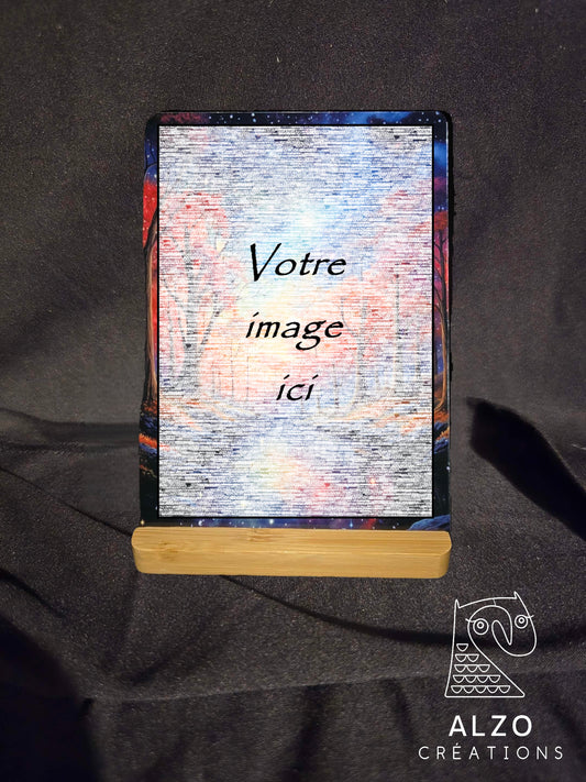 Plaque décorative en aluminum