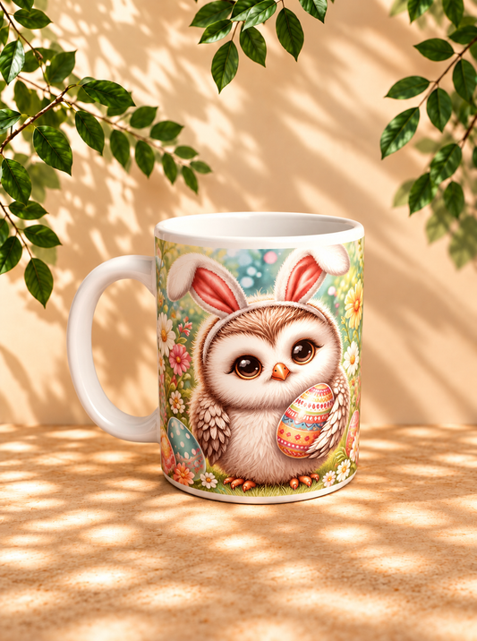 Tasse de Pâques hibou