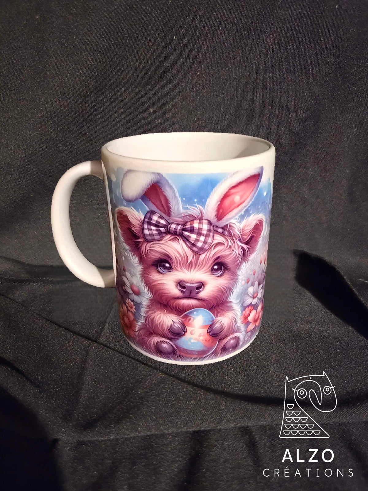 Tasse de Pâques vache