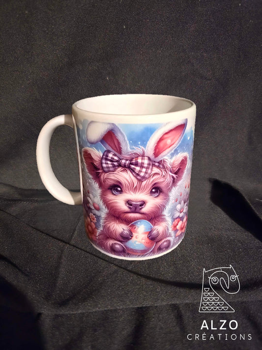 Tasse de Pâques vache