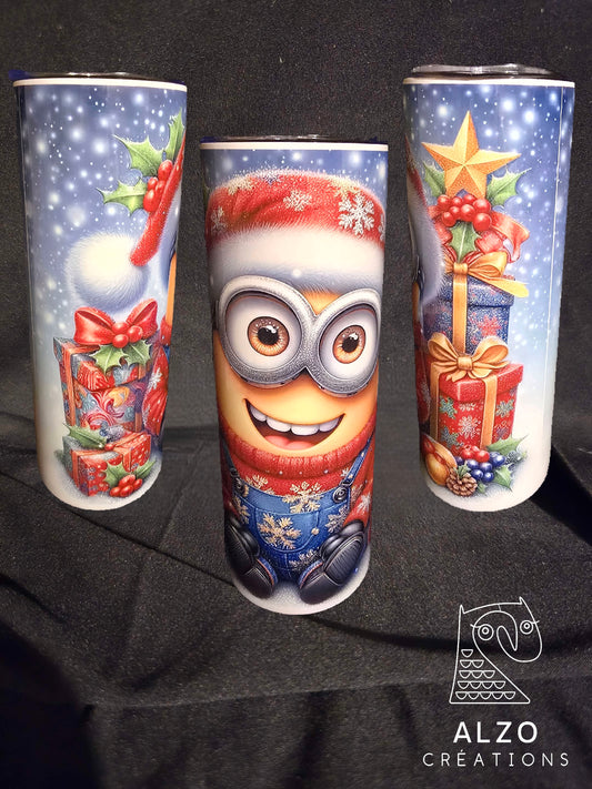 Tumbler Noël minions