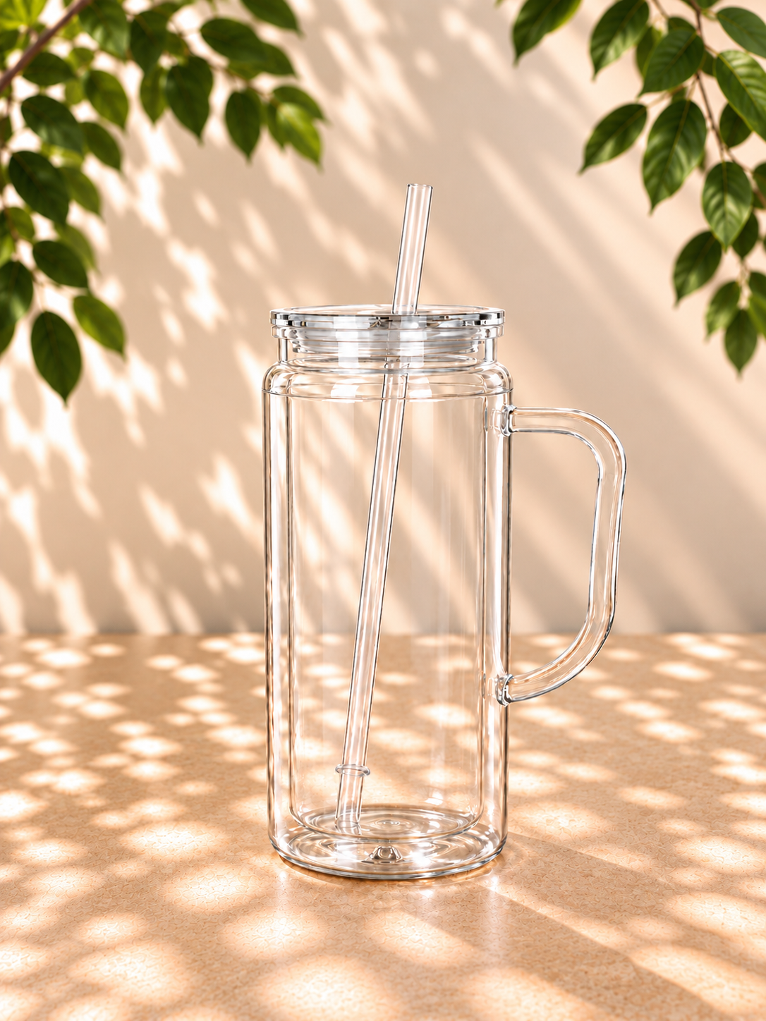 Verre double paroi avec poignée 20 oz